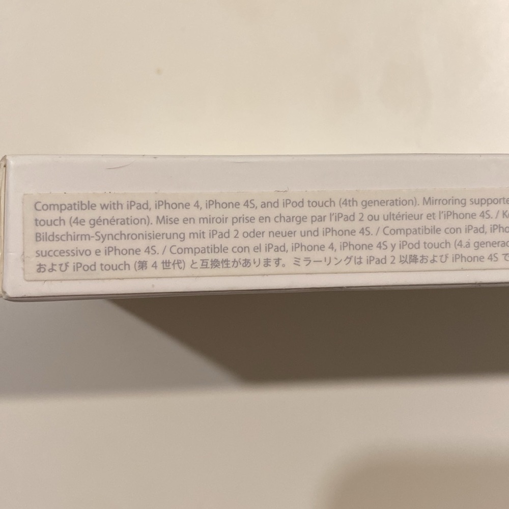 NEW 3x Apple/Mac Products: MC552ZM/B Apple 30-pin, 603-8525 & 603-8471 Adapters - Picture 5 of 13